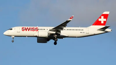 Swiss HB-JCJ Bombardier CSeries CS300