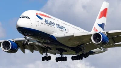 British Airways G-XLEL Airbus A380-841