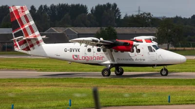 Loganair G-BVVK De Havilland Canada DHC-6-300 Twin Otter