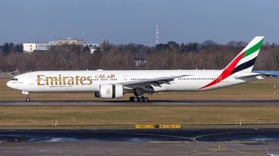 Emirates A6-EGZ Boeing 777-31HER