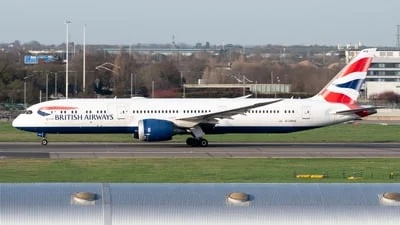 British Airways G-ZBKB Boeing 787-9 Dreamliner