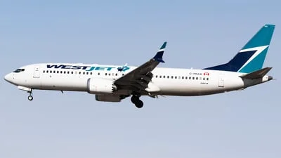 WestJet Airlines C-FNAX Boeing 737-8 MAX