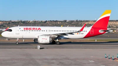 Iberia EC-NZP Airbus A320-251N