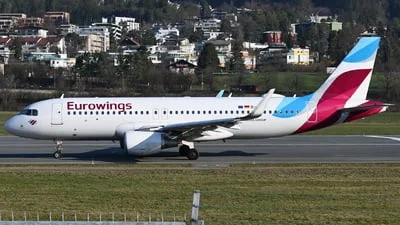 Eurowings D-AEWU Airbus A320-214