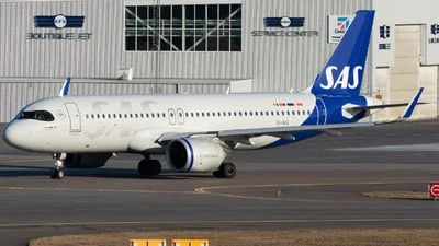 SAS Connect EI-SIS Airbus A320-251N