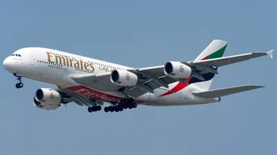 Emirates A6-EUA Airbus A380-861