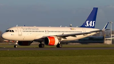 Scandinavian Airlines (SAS) SE-RON Airbus A320-251N