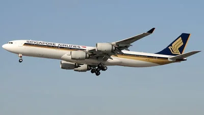Singapore Airlines 9V-SGB Airbus A340-541