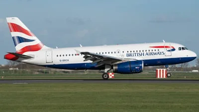 British Airways G-DBCA Airbus A319-131