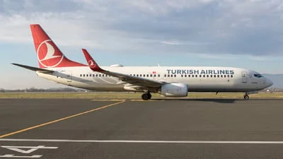 Turkish Airlines TC-JVG Boeing 737-8F2