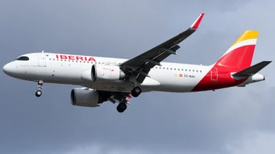 Iberia EC-NJU Airbus A320-251N