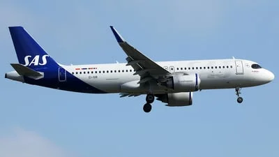 SAS Connect EI-SIR Airbus A320-251N