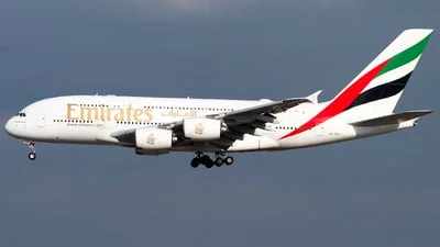 Emirates A6-EDN Airbus A380-861