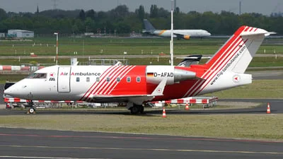 FAI Flight-Ambulance D-AFAD Bombardier CL-600-2B16 Challenger 604