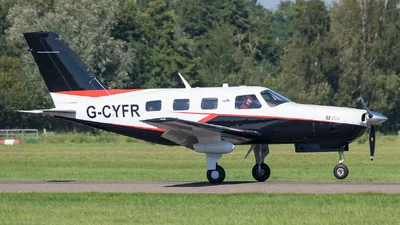 Private G-CYFR Piper PA-46-350P Malibu Mirage