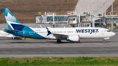 WestJet Airlines C-FKWS Boeing 737-8 MAX