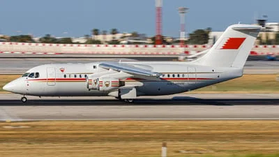 Bahrain - Royal Flight A9C-HWR British Aerospace Avro RJ85