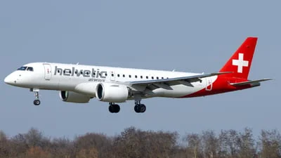 Helvetic Airways HB-AZA Embraer ERJ-190-300STD