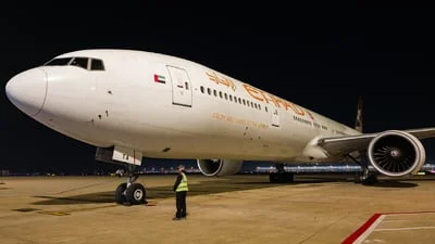 Etihad Airways A6-ETA Boeing 777-3FXER