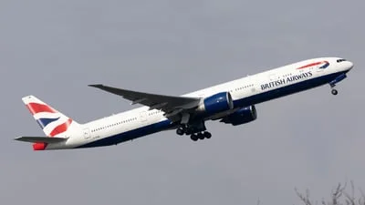 British Airways G-STBB Boeing 777-36NER