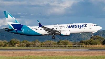 WestJet Airlines C-GZSG Boeing 737-8 MAX