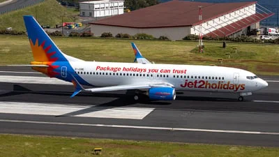 Jet2.com G-JZBE Boeing 737-8MG