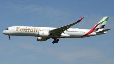 Emirates A6-EXR Airbus A350-941