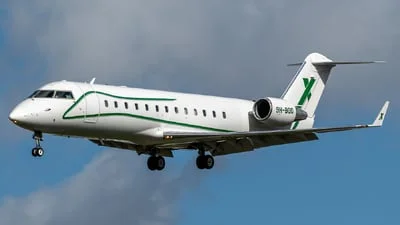 Air X Charter 9H-BOO Bombardier CL-600-2B19 Challenger 850
