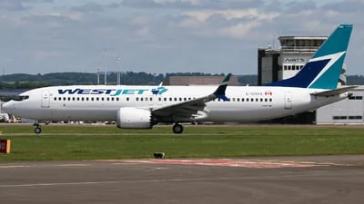WestJet Airlines C-GRAX Boeing 737-8 MAX