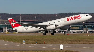 Swiss HB-JHK Airbus A330-343