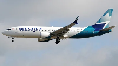 WestJet Airlines C-FXYK Boeing 737-8 MAX