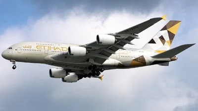 Etihad Airways A6-APD Airbus A380-861