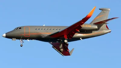 Global Jet Luxembourg LX-EVM Dassault Falcon 2000LX