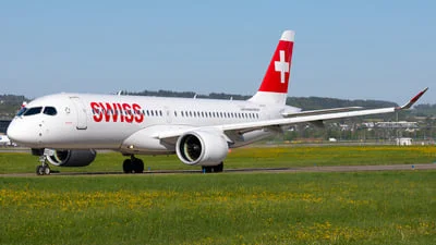 Swiss HB-JCC Bombardier CSeries CS300