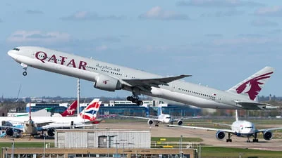 Qatar Airways A7-BEQ Boeing 777-3DZER