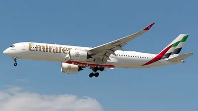 Emirates A6-EXH Airbus A350-941
