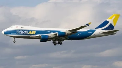 One Air G-ONEF Boeing 747-428ERF
