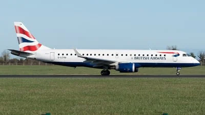 British Airways (BA CityFlyer) G-LCYM Embraer ERJ-190-100SR
