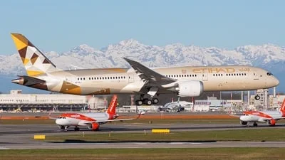 Etihad Airways A6-BLI Boeing 787-9 Dreamliner