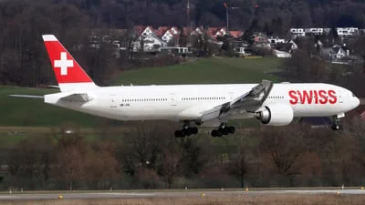 Swiss HB-JNL Boeing 777-3D7ER