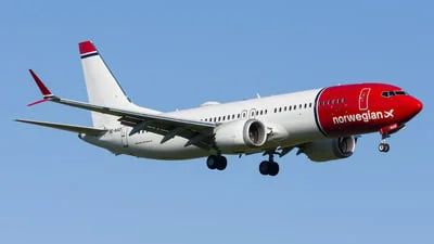 Norwegian SE-NAD Boeing 737-8 MAX