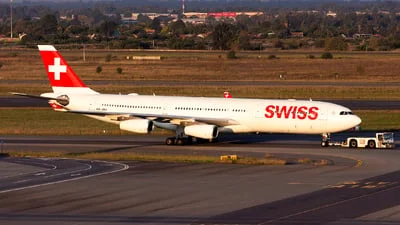 Swiss HB-JMH Airbus A340-313X