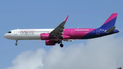 Wizz Air Malta 9H-WMF Airbus A321-271NX
