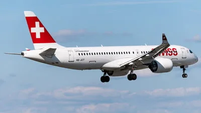 Swiss HB-JCT Airbus A220-371