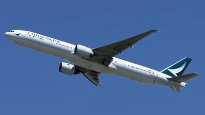 Cathay Pacific Airways B-KQW Boeing 777-367ER