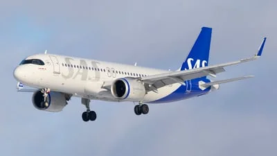 SAS Connect EI-SCF Airbus A320-251N