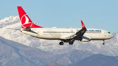 Turkish Airlines TC-JVJ Boeing 737-8F2
