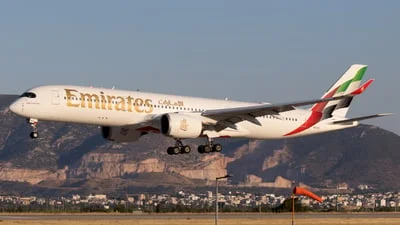 Emirates A6-EXZ Airbus A350-941