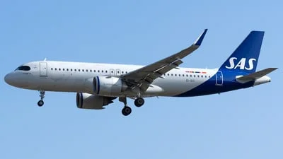SAS Connect EI-SIT Airbus A320-251N