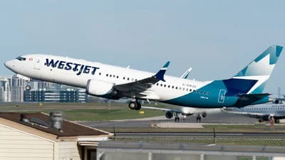 WestJet Airlines C-GWJQ Boeing 737-8 MAX